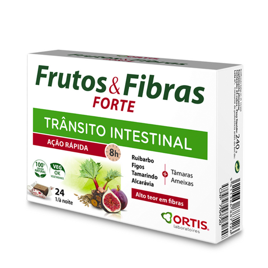 Ortis Frutas y Fibras Forte Cubos x24