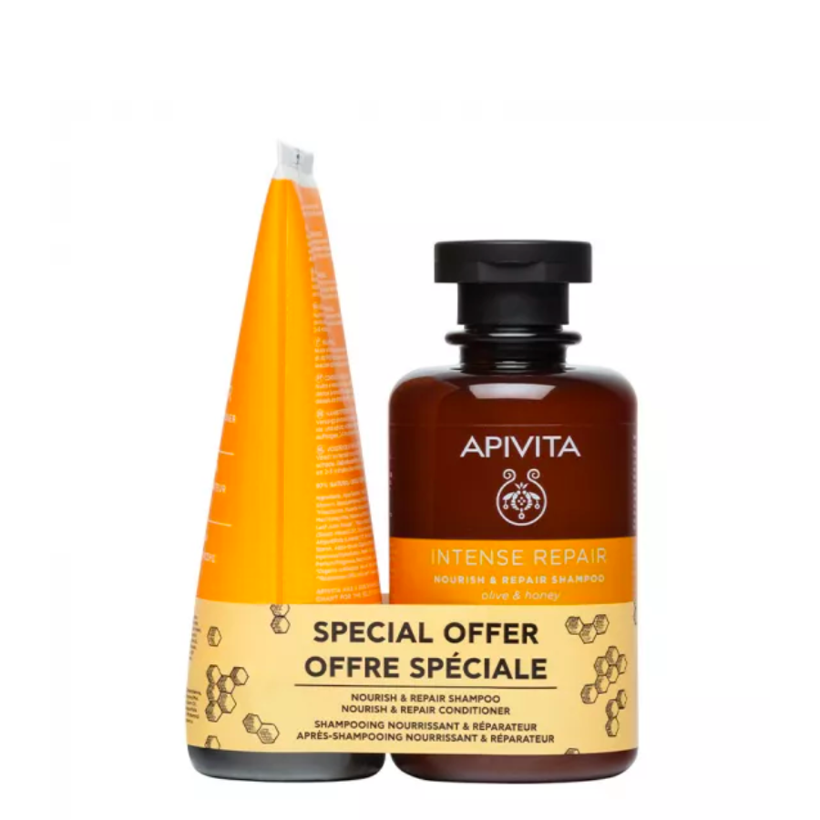 Apivita Intense Repair Shampoo 250ml + Conditioner 200ml