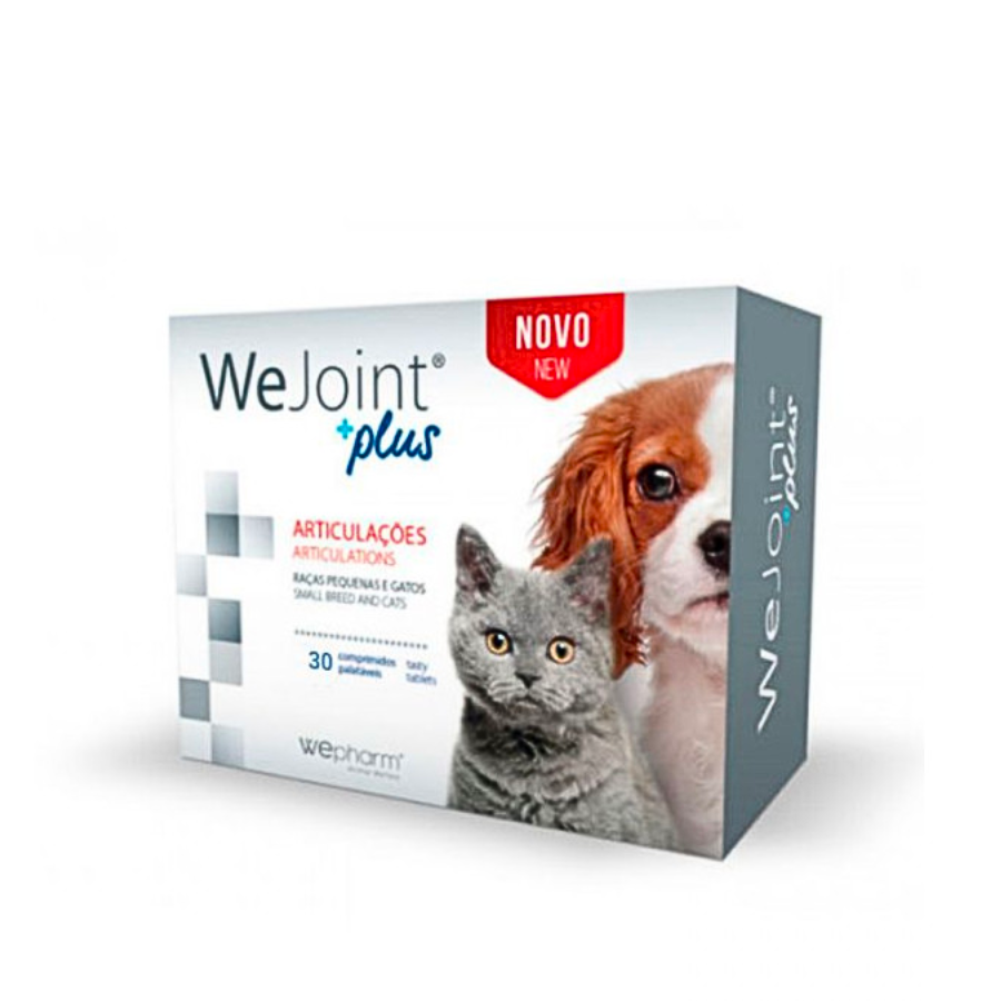 WeJoint Plus Articulações Cães e Gatos Raças Pequenas x30