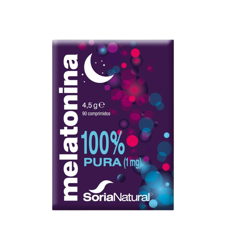 Soria Natural 100% Pure Melatonin Tablets x90