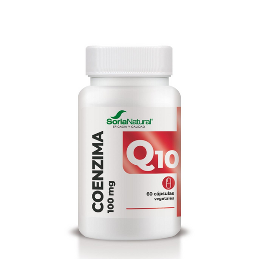 Cápsulas Soria de coenzima Q10 natural de 100 mg x60
