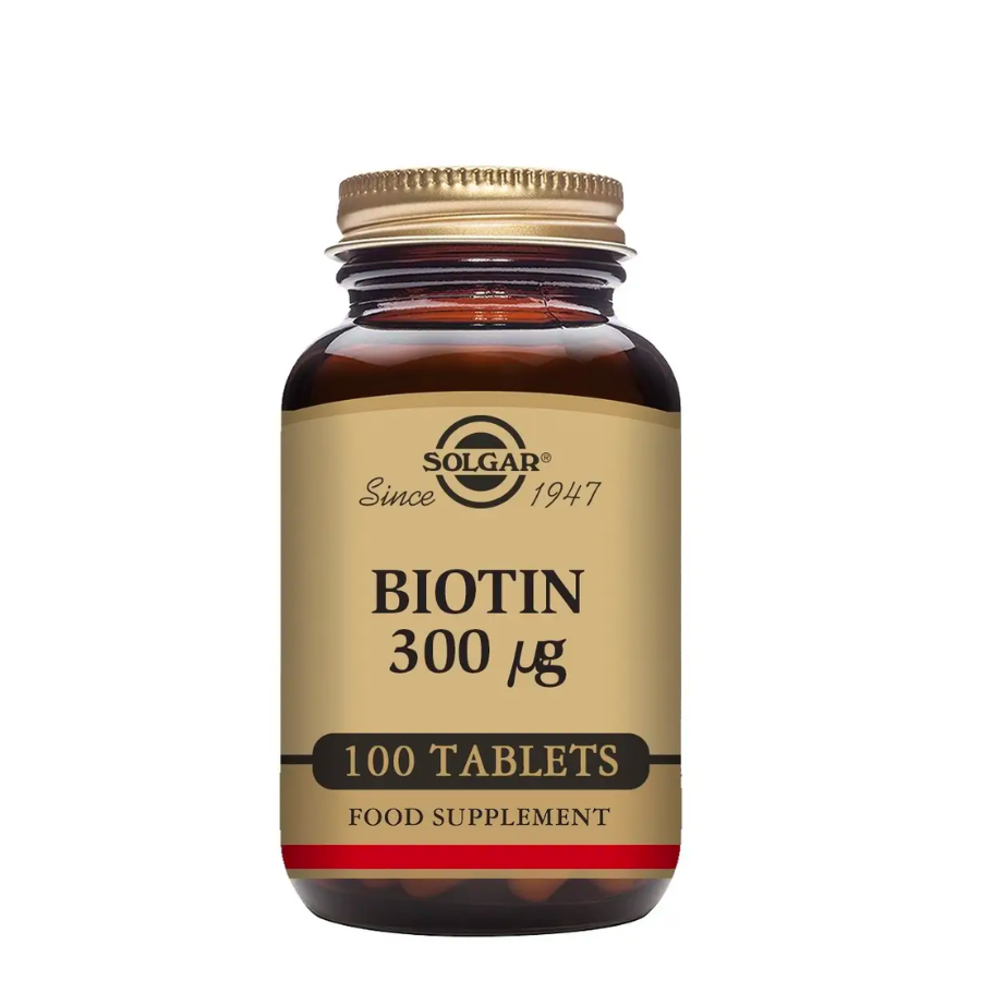 Solgar Biotina 300ug Cápsulas x100