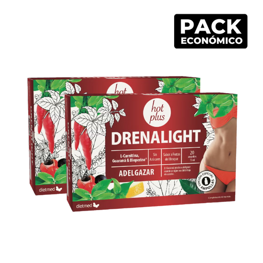 Drenalight Hot Plus Ampoules 15ml 3x20
