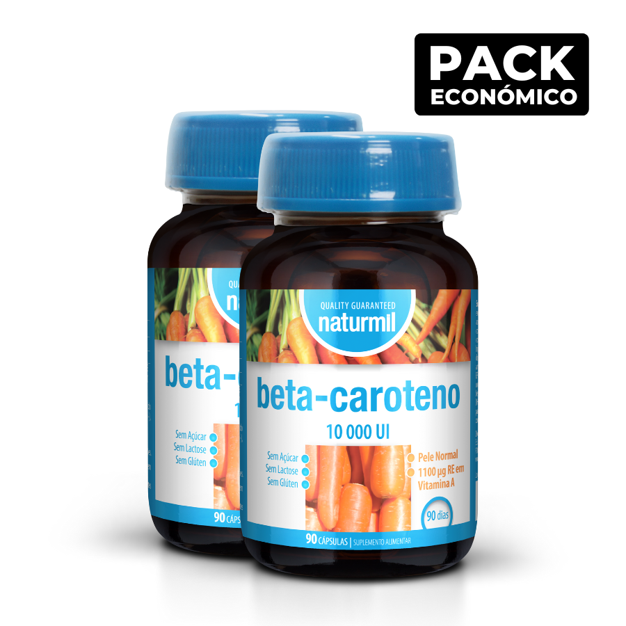 Naturmil Beta-Carotene 10000UI Capsules 2x90