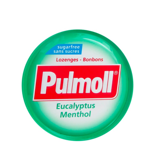 Pulmoll Sugar Free Eucalyptus Menthol Lozenges 45g