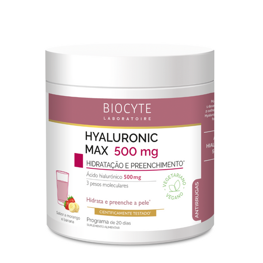 Biocyte Hyaluronic Max Anti-Age Strawberry and Banana 280g