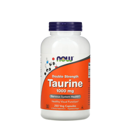 Now Taurine Double Strength 1000mg Capsules x250