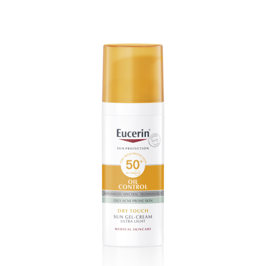Eucerin Sun Oil Control Gel Creme Toque Seco SPF50+ 50ml