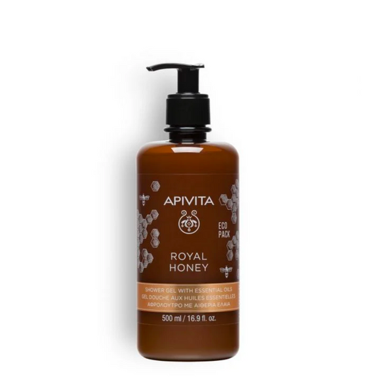 Apivita Royal Honey Creamy Shower Gel with Essential Oils 500ml