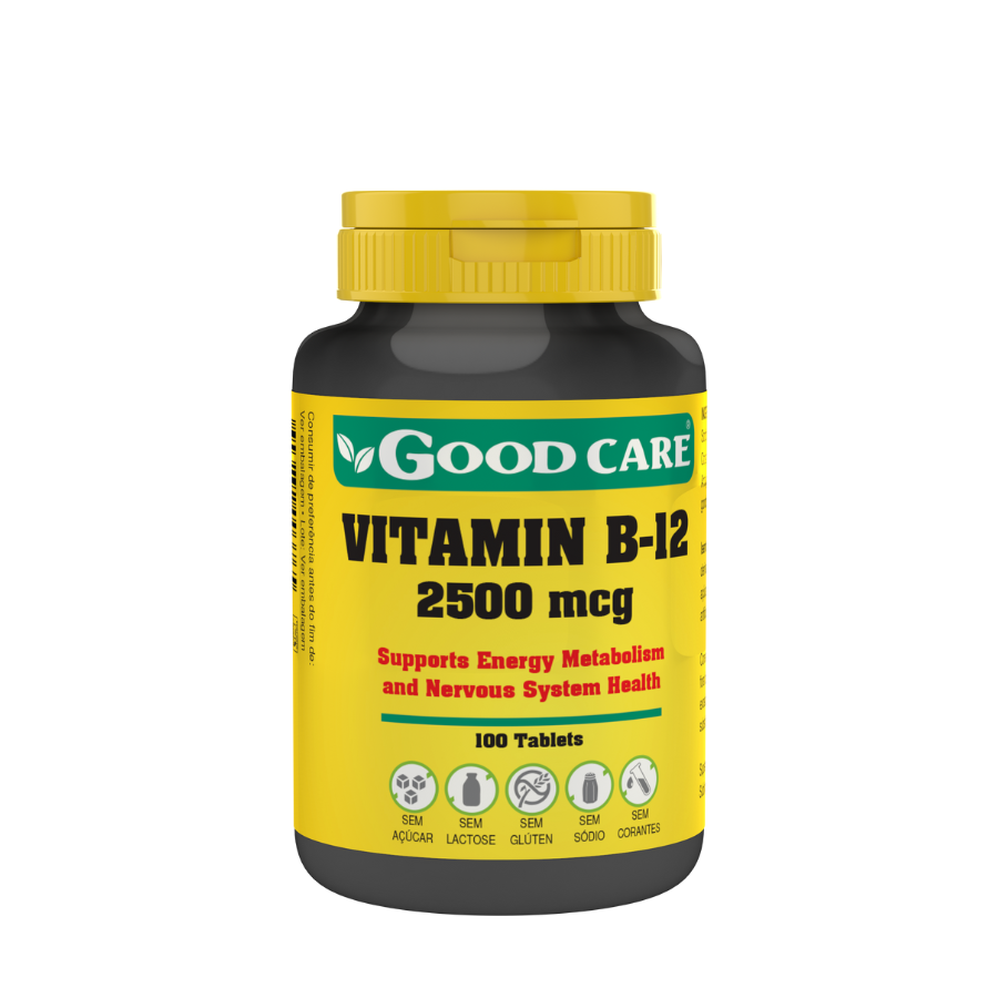 Good Care Vitamina B12 2500mcg Cápsulas x100