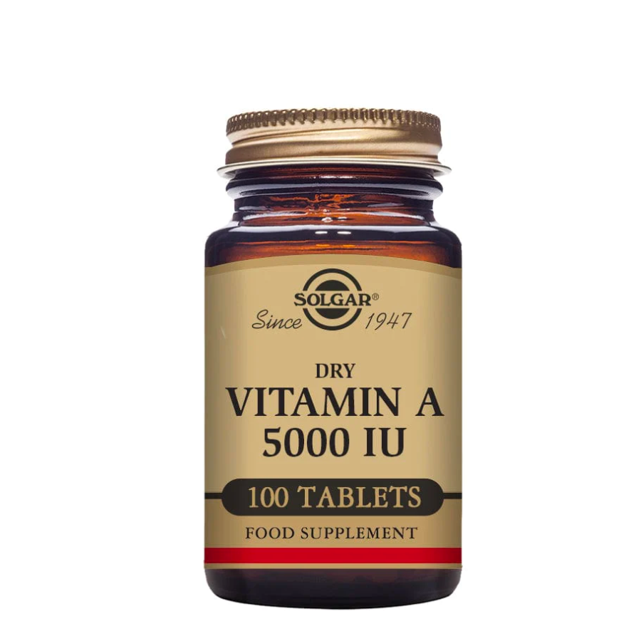 Solgar Vitamina A 5000 UI Pastillas x100