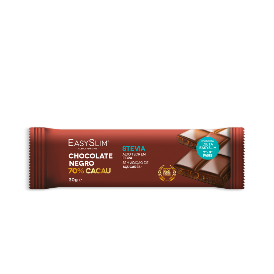 Easyslim Chocolate Negro 70% Cacau 30g