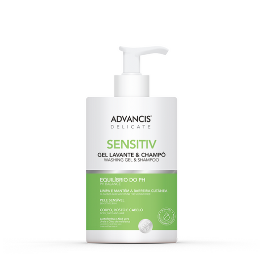 Advancis Delicate Sensitiv Cleansing Gel & Shampoo 500ml