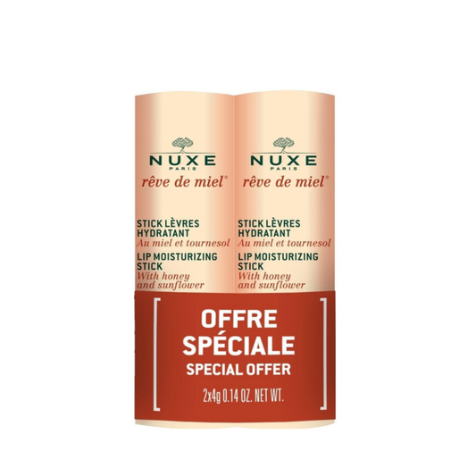 Nuxe Rêve de Miel Stick Labial Hidratante Duo 2x4ml
