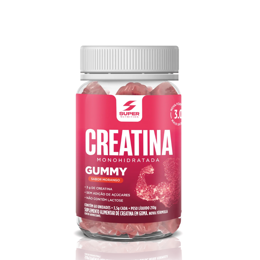 Super Nutrition Gummy Creatine Strawberry Gummies x60
