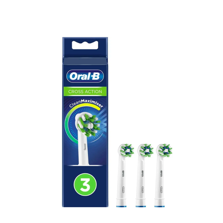 Oral-B Pro Cross Action Refills x3