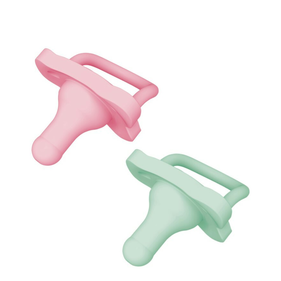 Dr Brown's Chupete Happy Paci Silicona Rosa y Verde 0-6m x2