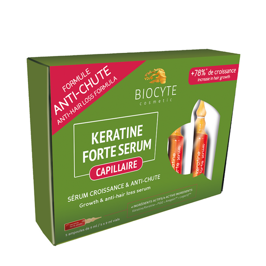 Biocyte Keratine Forte Sérum Ampoules 5x9 ml