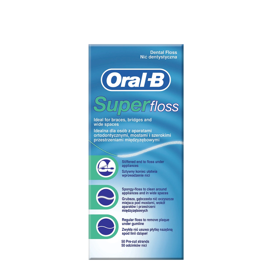 Oral-B Superfloss Dental Floss x50