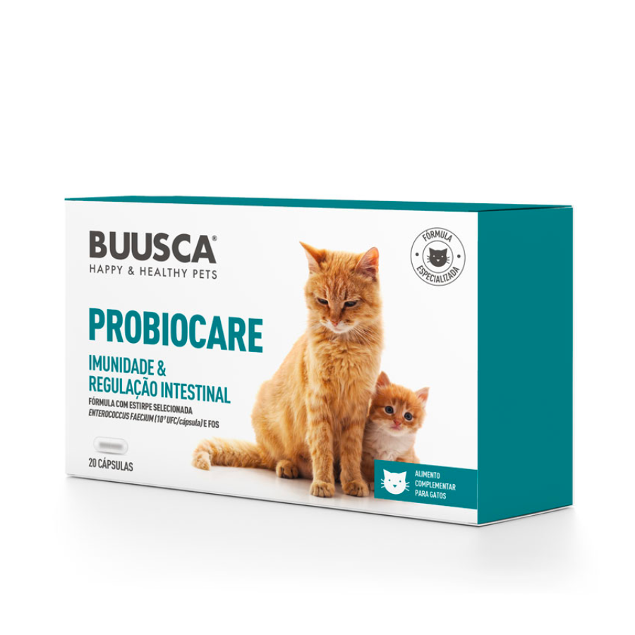 Buusca Probiocare Chat 20 Gélules