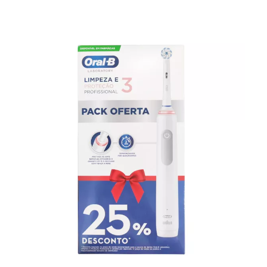 Limpieza y protección del cepillo de dientes eléctrico Oral-B 3