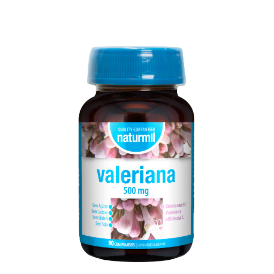 Naturmil Valeriana 500mg Pastillas x90