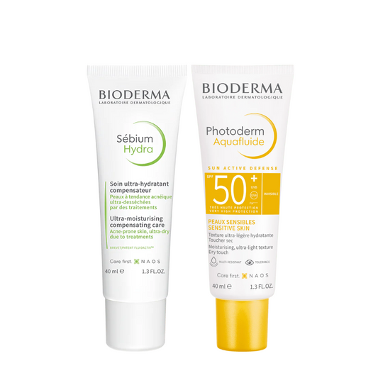 Bioderma Sebium Isoprotect Cream 40ml + Photoderm Aquafluide SPF50+ 40ml