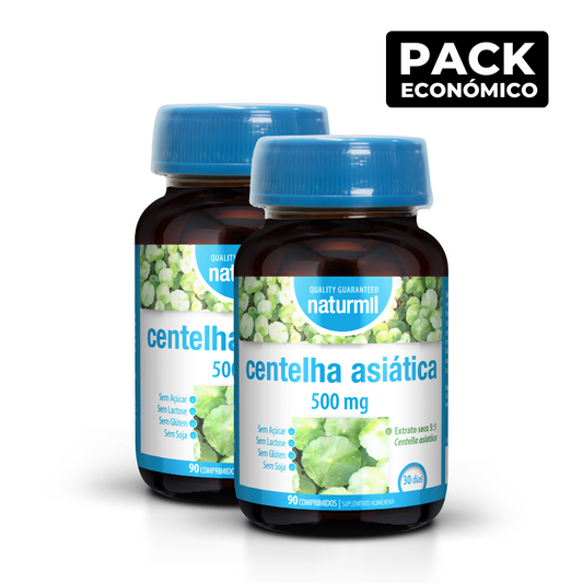 Naturmil Gotu Kola 500mg Tablets 2x90