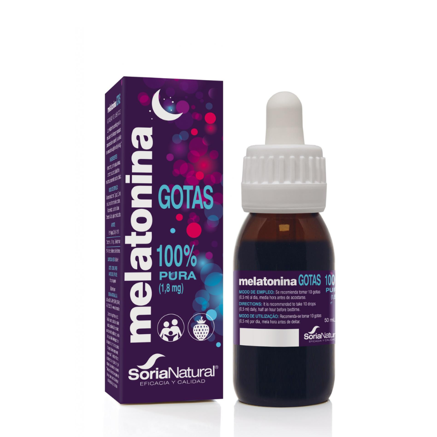 Soria Natural Melatonin Drops 50ml