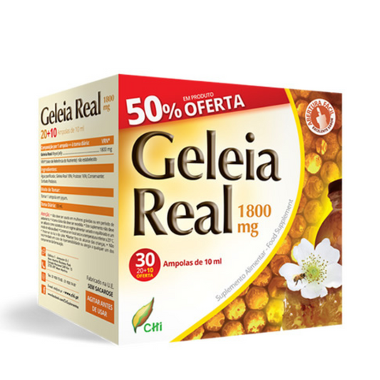 CHI Royal Jelly 1800mg Ampoules x30