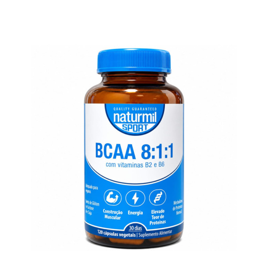Naturmil Sport BCAA 8:1:1 Cápsulas x120