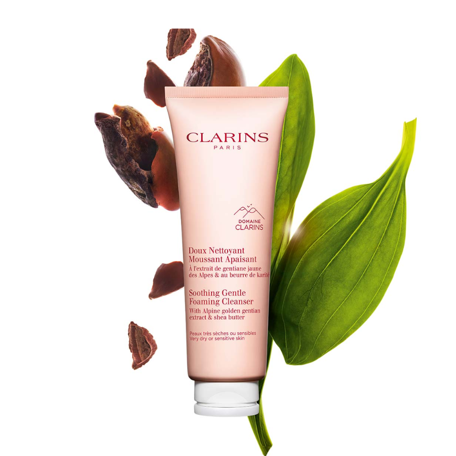 Clarins Doux Nettoyant Moussant Pele Seca ou Sensível 125ml
