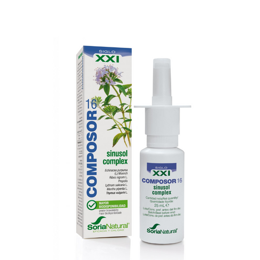 Composor 16 Sinusol Complex de Soria Natural 25 ml