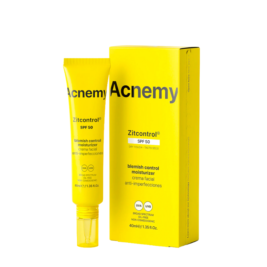 Acnemy Zitcontrol Crème Hydratante Contrôle Des Imperfections SPF50 40 ml
