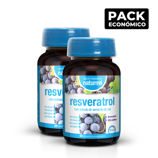 Naturmil Resveratrol Capsules 2x60