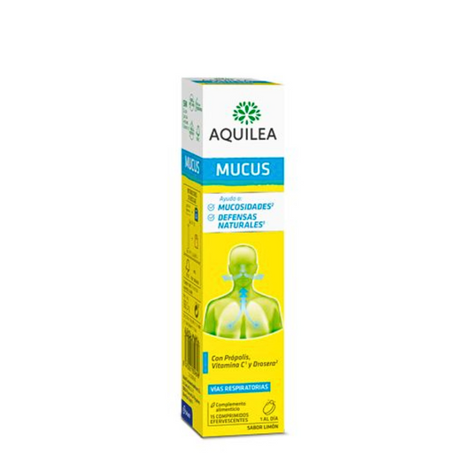 Aquilea Mucus Lemon Effervescent Tablets x15