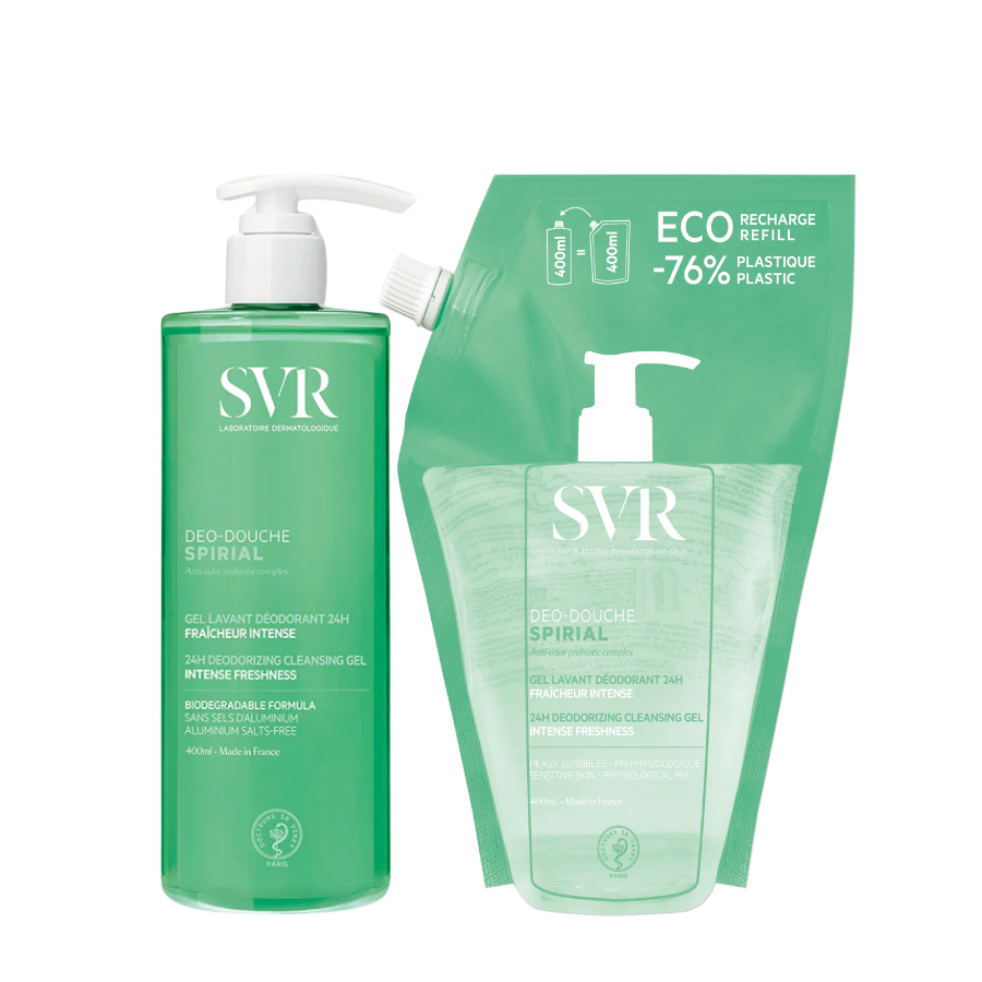 SVR Spirial Deo Duche 400ml + Recarga 400ml