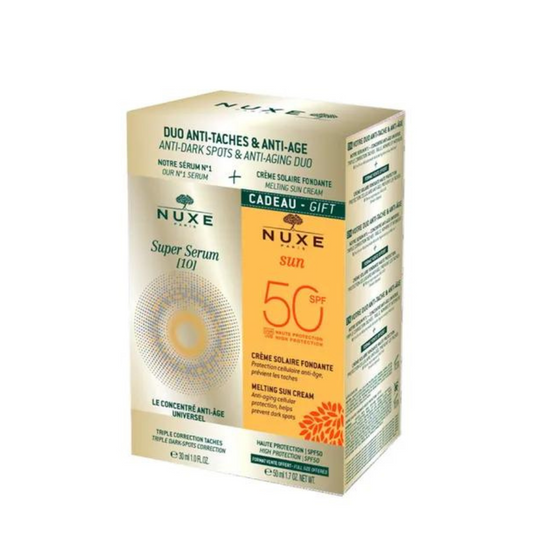 Nuxe Super Serum [10] 30ml + Crema Fundente Nuxe Sun SPF50