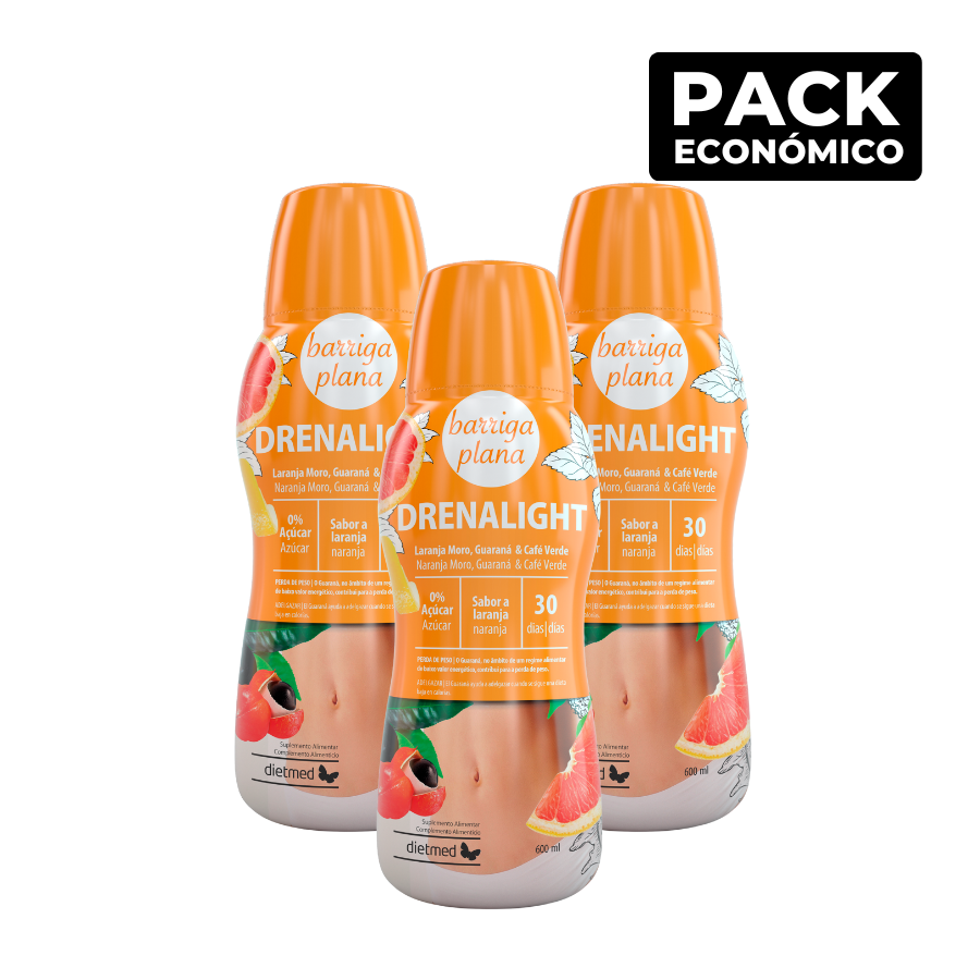Drenalight Barriga Plana 3x600ml