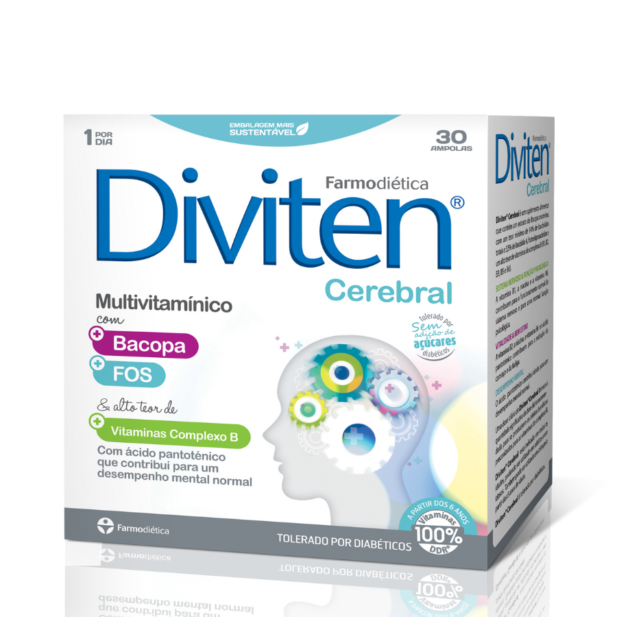 Diviten Ampollas Cerebrales x30