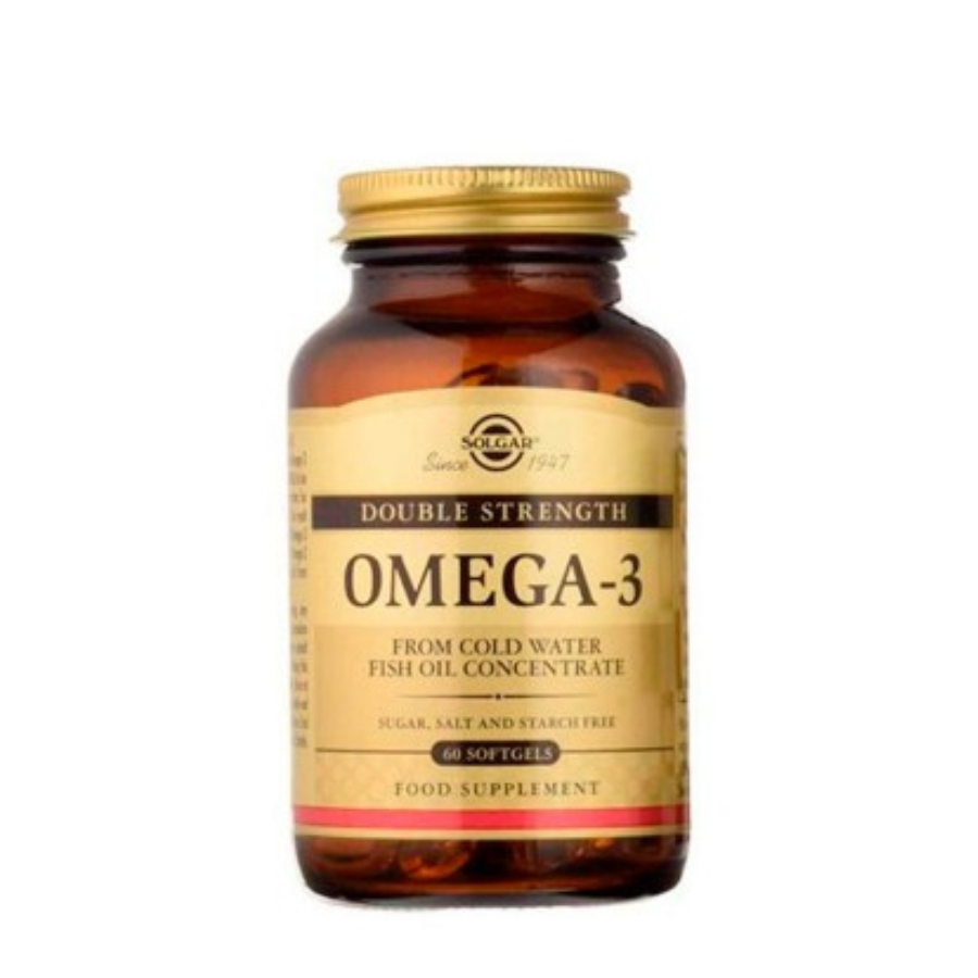 Solgar Omega-3 Double Potency Capsules x60