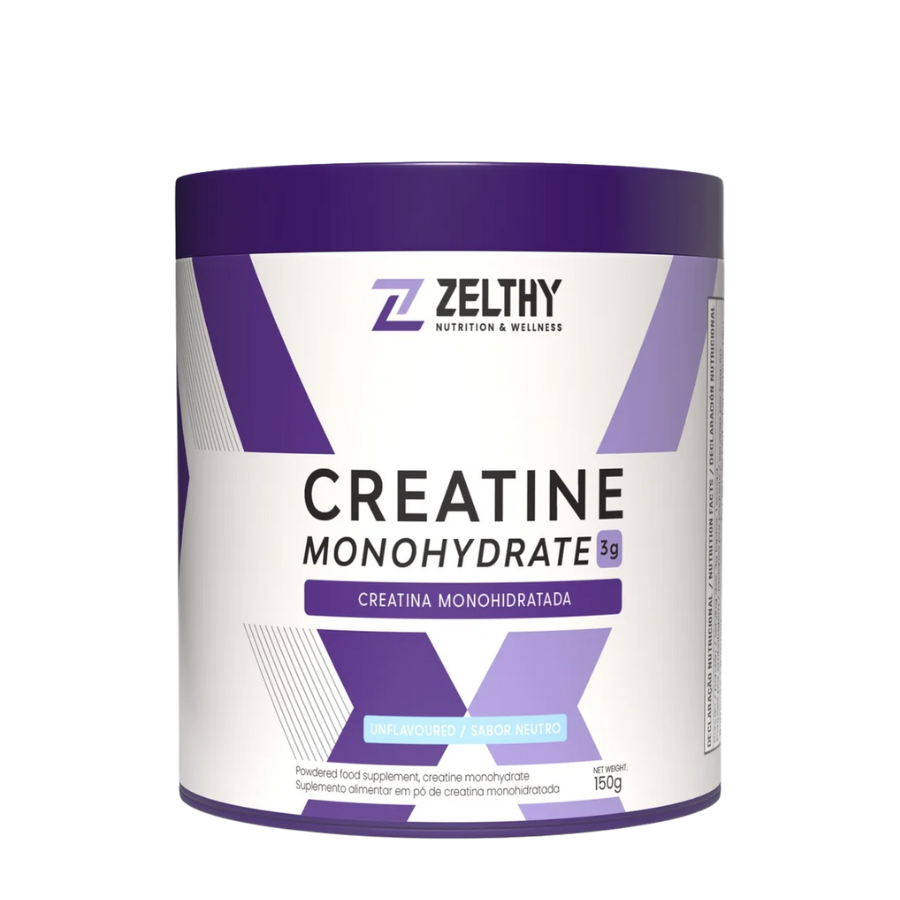 Monohidrato de creatina Zelthy sin sabor 150 g