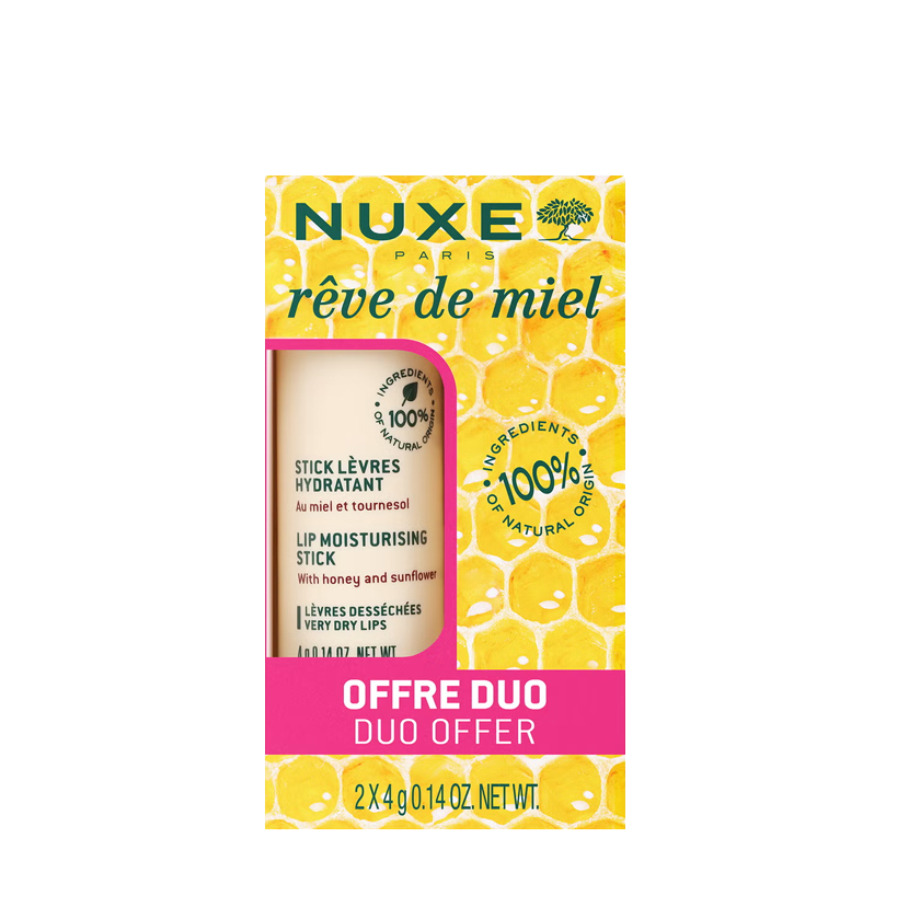 Nuxe Rêve de Miel Stick Labial Hidratante Duo 2x4ml