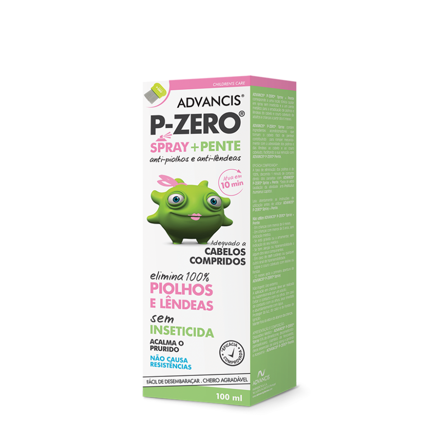 Advancis P-Zero Lotion Spray 100 ml + Peigne