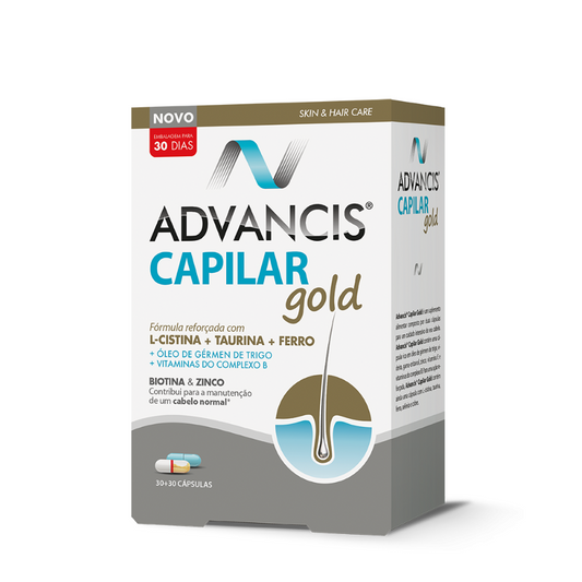 Advancis Capilar Gold Cápsulas 30+30