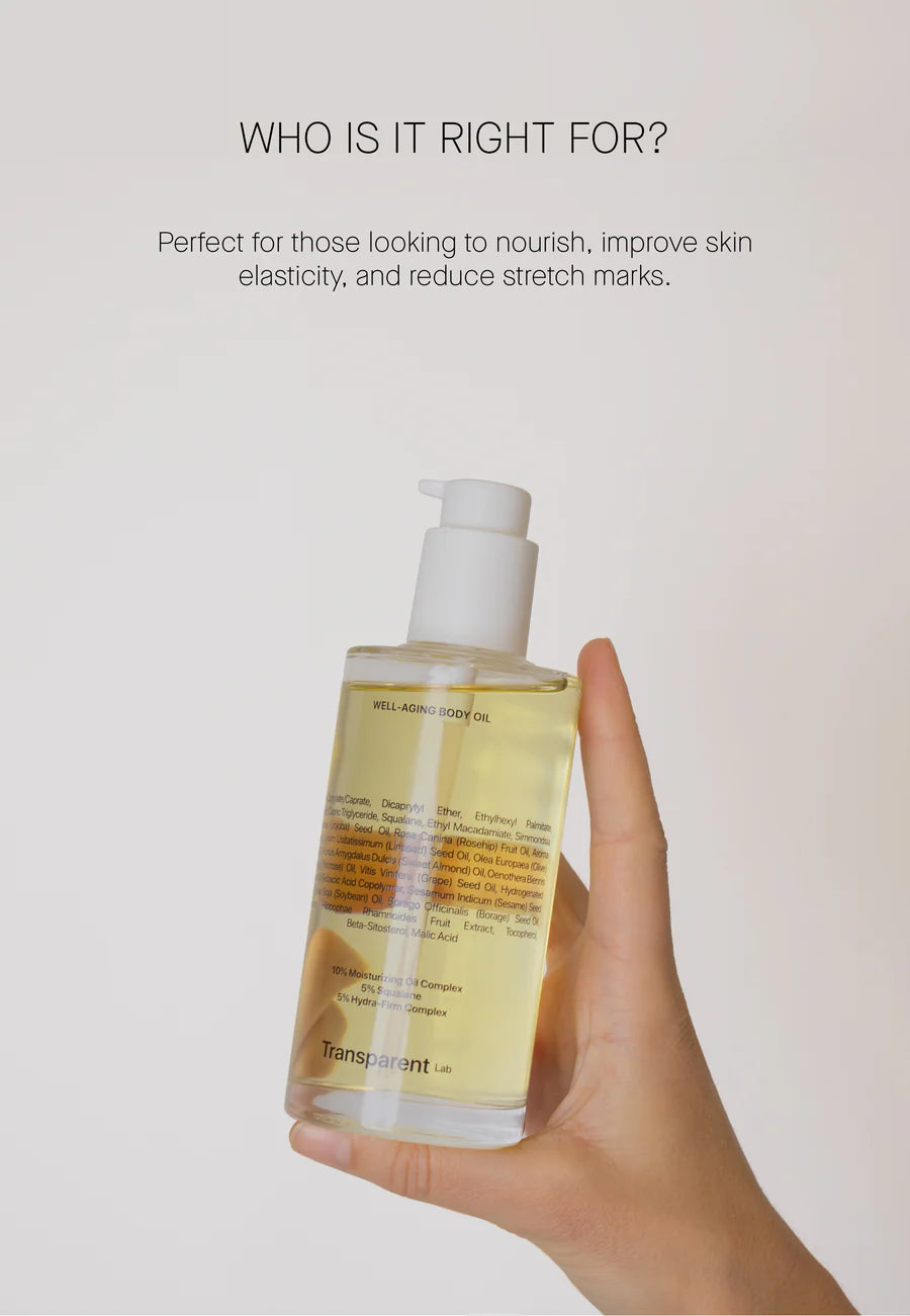 Transparent Lab Well-aging Body Oil 200ml