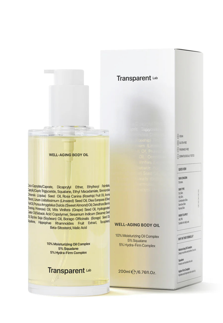 Transparent Lab Well-aging Body Oil 200ml