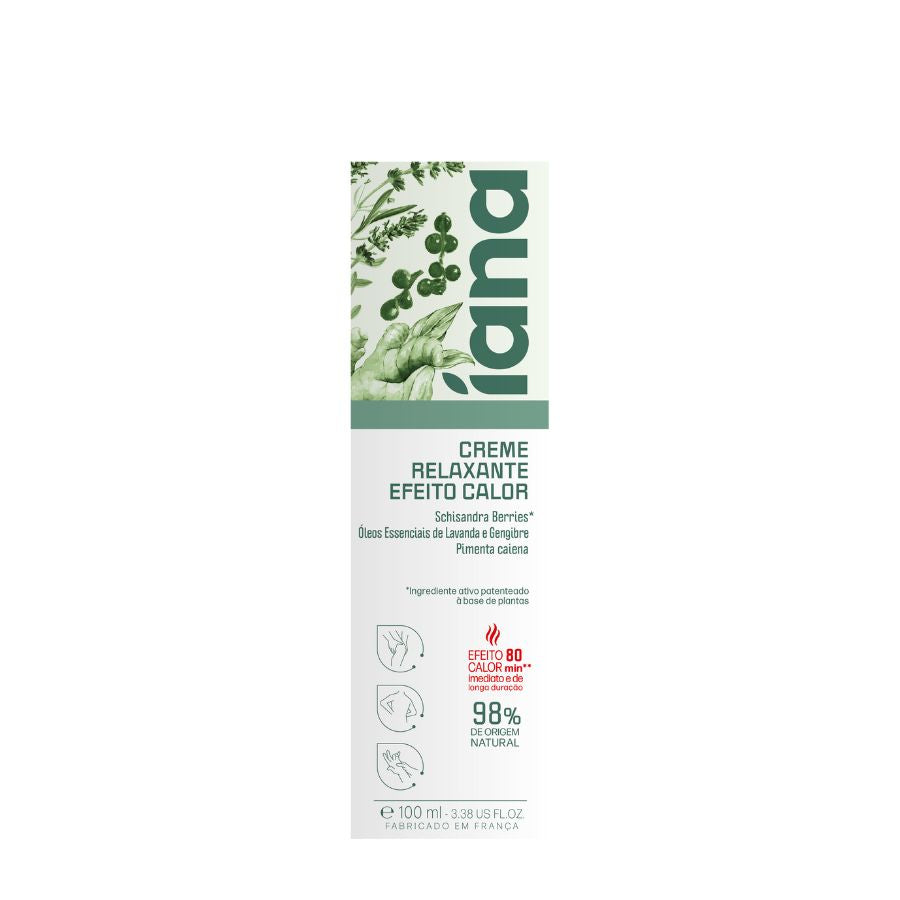 Iana Creme Relaxante Efeito Calor 100ml