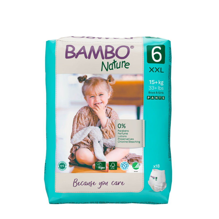 Bambo Nature Diaper Underwear T6 XXL 15+kg x18