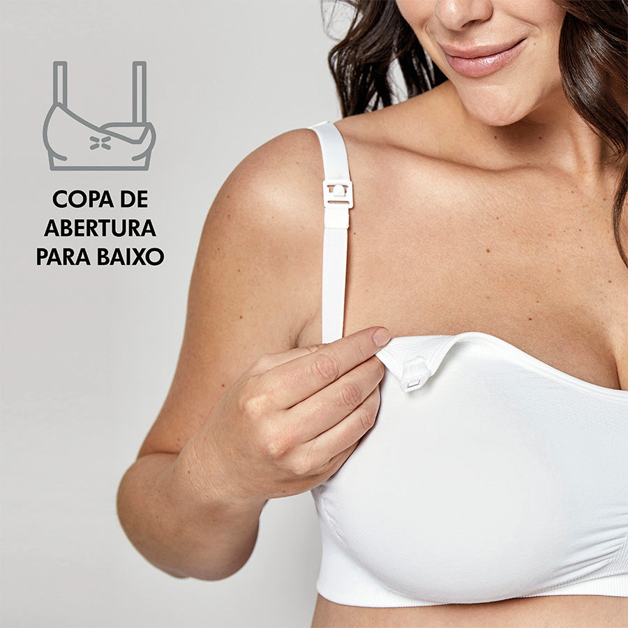 Medela Keep Cool Ultra Bra L Blanco
